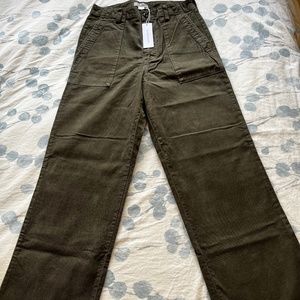 NWT Outerknown Corduroy Pants 26 & 27